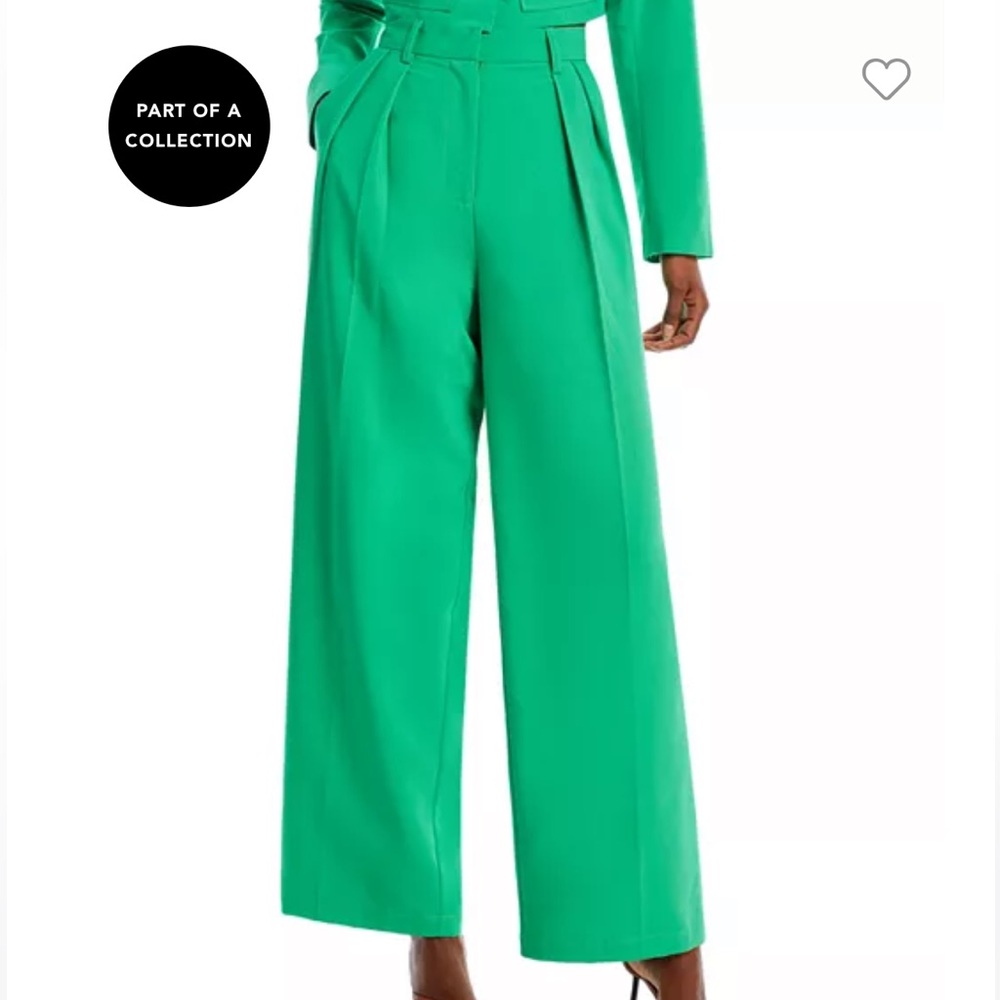 Aqua Linen Pants
